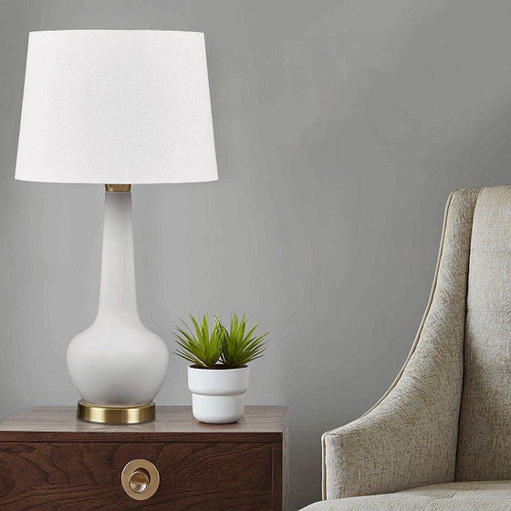 Ceramic Genie Table Lamp Grey See Below