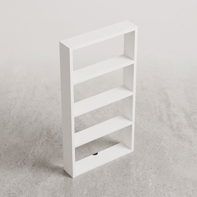 Solid Wood Vertical Display Shelf