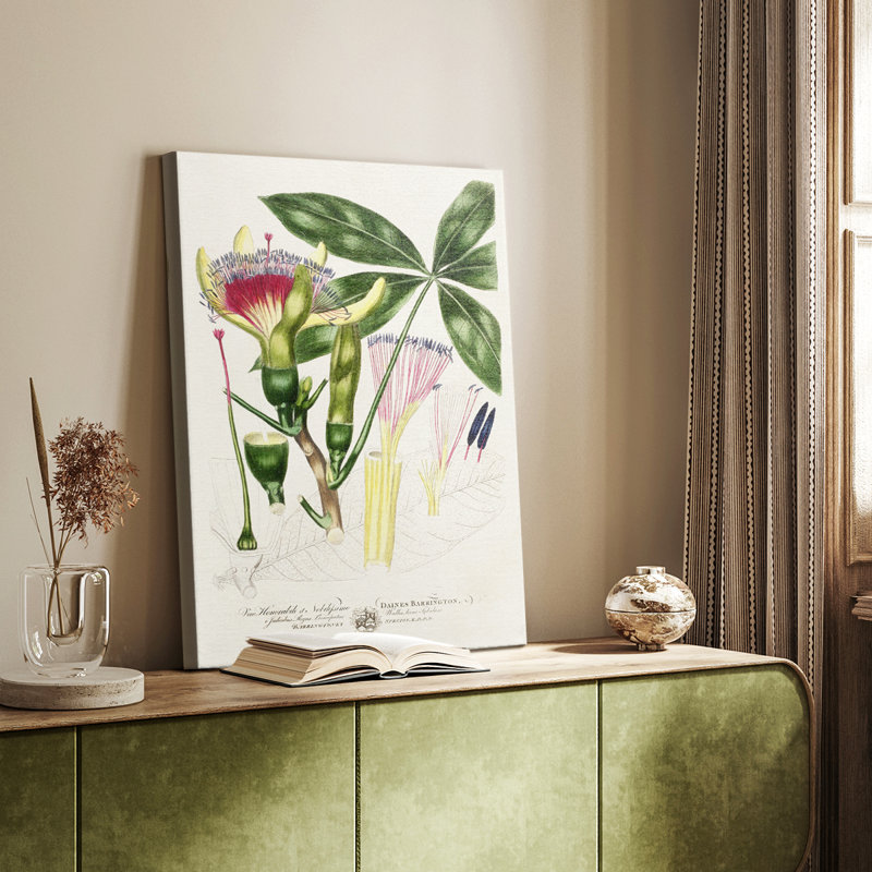 Imperial Tropical Botanical II - galerie Cavas sur mesure, H 27 po x l 18 po