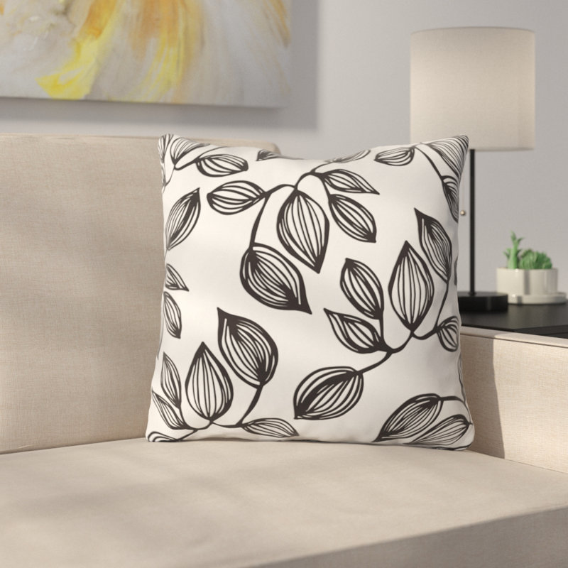 The Leaves Throw Pillow, 18" x 18"
