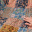 Jeté imprimé patchwork Tangier Boho