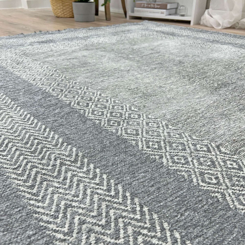 Tapis de couloir ALFA RICH Candelario, Rectangulaire 2 pi 6 po x 4 pi 9 po