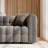 Beline 3-Seater Sofa, Modern Upholstery Couch with Toss Pillows-385898848