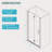 34"W X 72"H Fold Frameless Shower Door With Tempered Glass-111493716