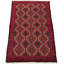 One-of-a-Kind 3'5" X 6'1" 1980s Wool Area Rug in Red