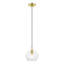 Luminaire suspendu géométrique à 1 lumière Donivin-83153136