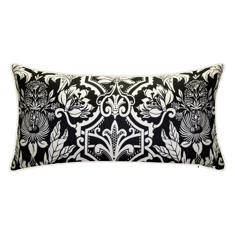  Coussin Feathers, Noir