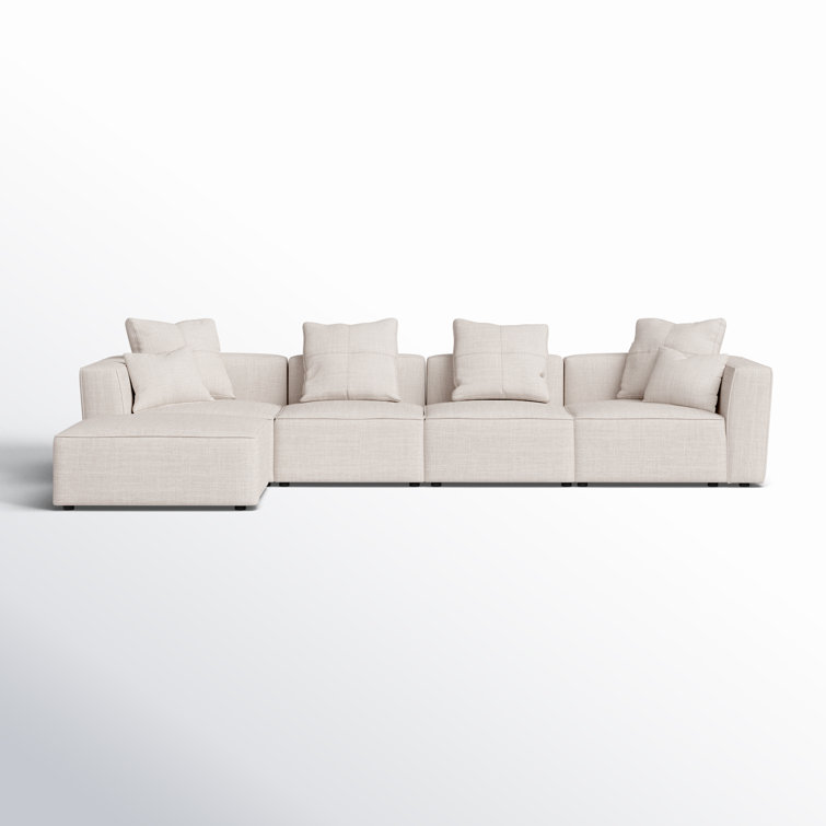 Del 5 - Piece Upholstered Sectional