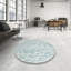 Tapis de zone bleu contemporain-539683717