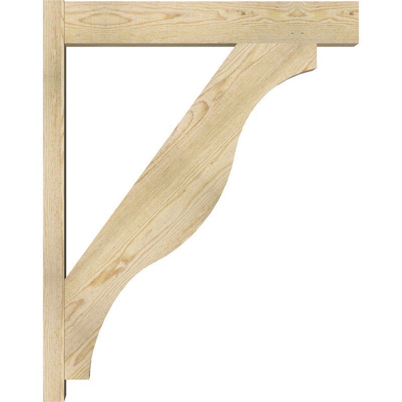 Jeu de blocs Funston, Sapin Douglas de 6 po (sciage brut), P 30 po x H 38 po