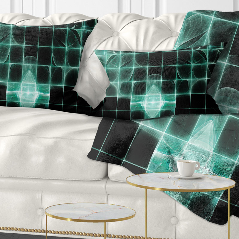 Coussin en raders bat sur écran Abstract