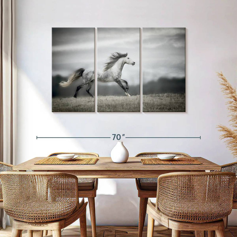 Brampt Wind Blown Mane II, 36" H x 57" W