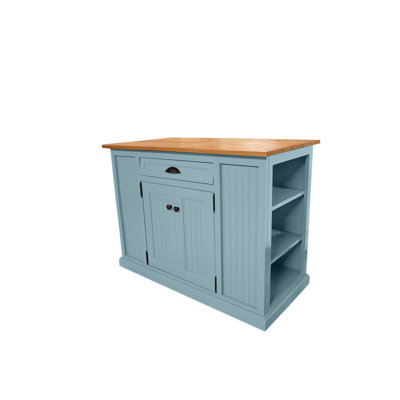 Assil Solid Wood Kitchen Island