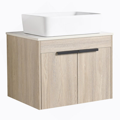 Ensemble de meuble-lavabo moderne 24 "avec lavabo en céramique 24"