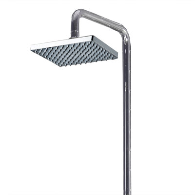 72 Shower Panel With Dual Shower Head, Handheld Shower Head, Rain Shower Head