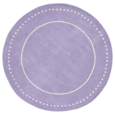 Cruz Hand Tufted Wool Solid Color Rug