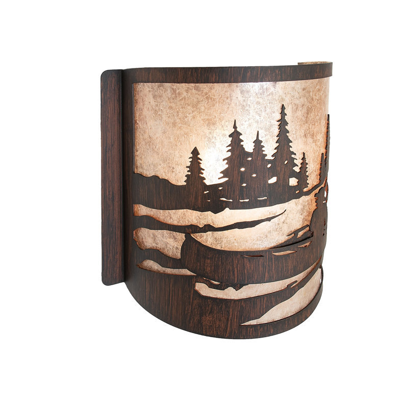 1 - Light Flush Mounted Sconce