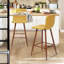 Frye Upholstered Counter Stool with Metal Frame-554999083