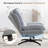 Jakirrah Upholstered Swivel Accent Chair with Ottoman-890605981
