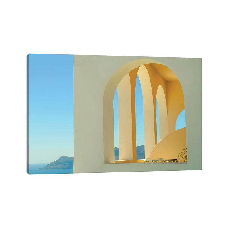 Minimal Acrhitecture by Ben Heine - Wrapped Canvas Print, 20.32 cm H x 30.48 cm W