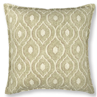 Aberdeen Geometric Cotton Throw Pillow