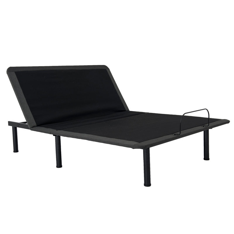 Lit réglable léger - Haut-parleur à commande vocale, 79 po de profondeur x 59 po de largeur avec option zéro gravité, sans fil
