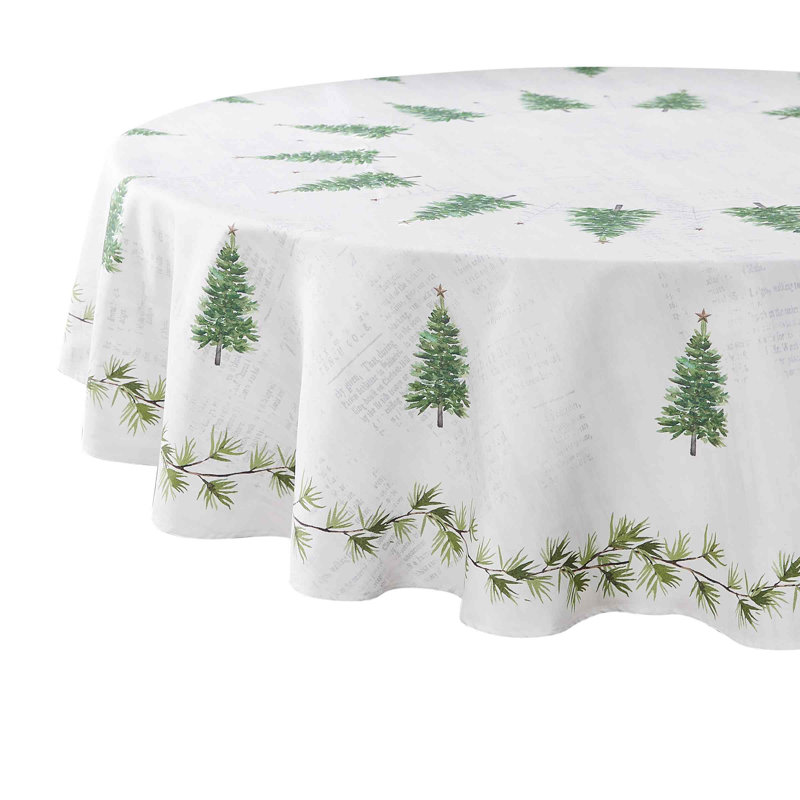 The Holiday Aisle® Kechia 70" Round Tablecloth