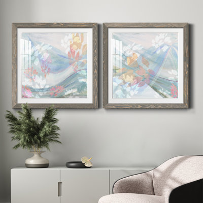 " Spring Is In The Air I " 2 - Pieces Painting Print