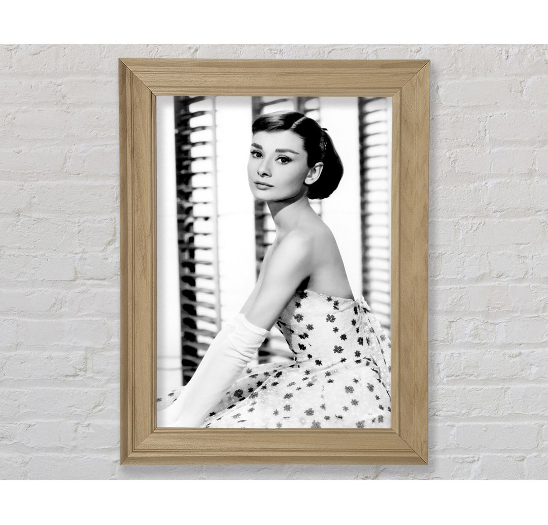 Audrey Hepburn Style - Einzelne Bilderrahmen Kunstdrucke