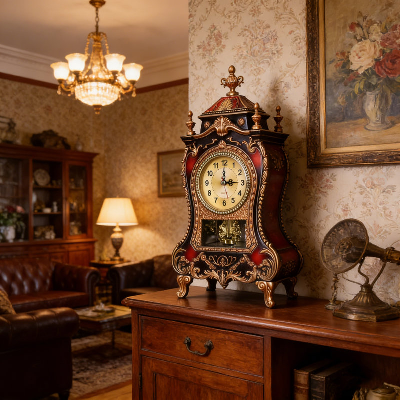 Electric Tabletop Clock with Alarm