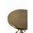 D12x28.5" Round Iron Side Table