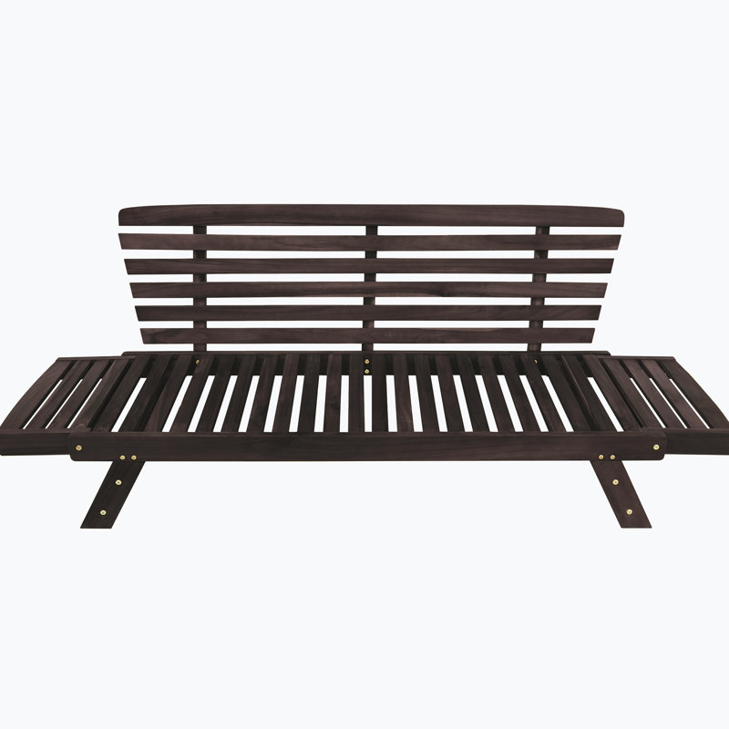 Lit de jour simple en bois massif