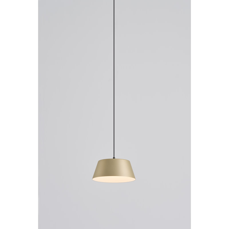 Luminaire suspendu simple OLO XL, Doré