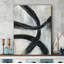 « abstract rings ii », impression sur toile tendue-1825297524