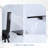 1 Handle Wall Roman Tub Faucet with Diverter-75959403