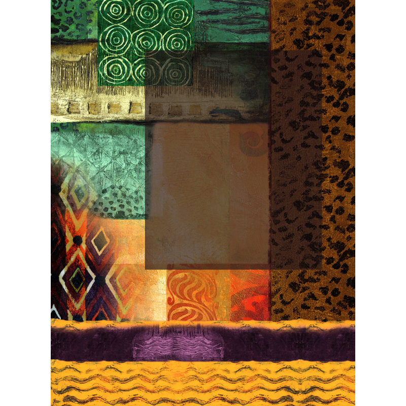 " Cheetah Patterns ", 16" H x 12" W