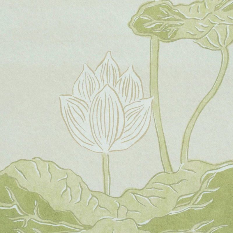 Kireina Lotus Panel Set, White Ivory