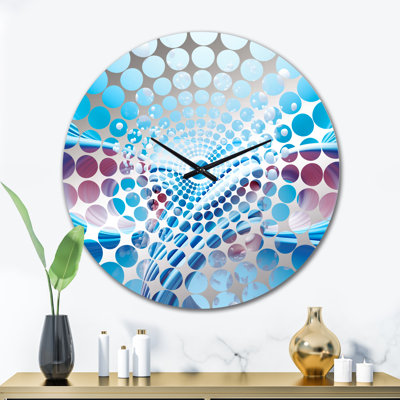 Bartie - Abstract Fractal Wall Clock