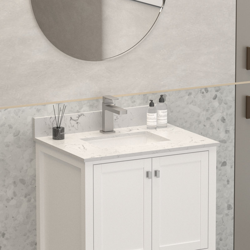 30'' Single Bathroom Vanity Top With Sink