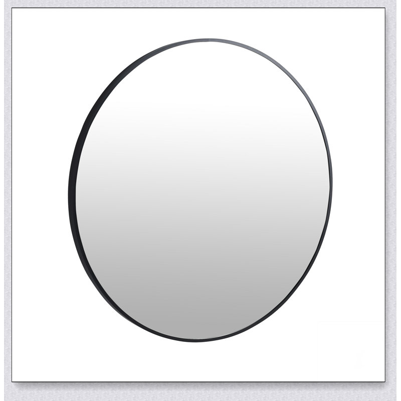 Bathroom Mirror Black Aluminum Frame