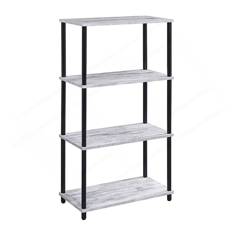 Bibliothèque Corsi, Blanc, (4 tablettes) H 44 po x l 24 po x P 12 po incorrec