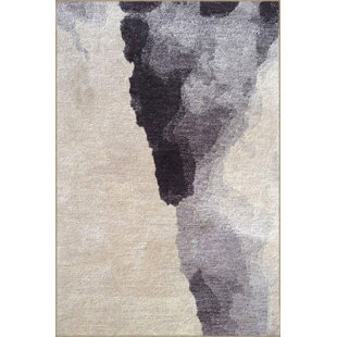 Machine Washable December Themed Woven Base Rug