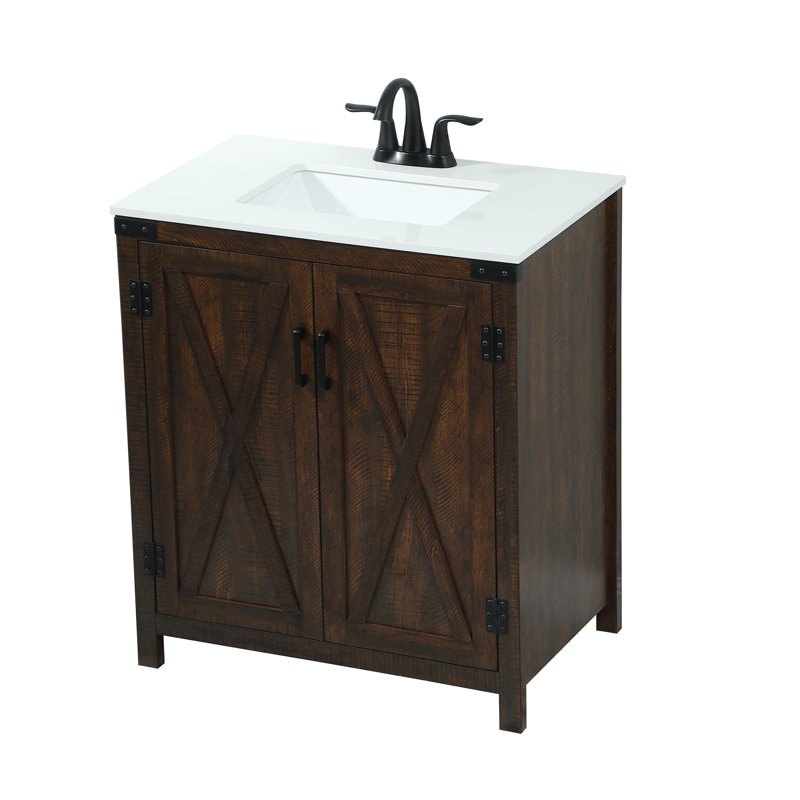 Ensemble de meuble-lavabo simple 30 po Slayton, Expresso