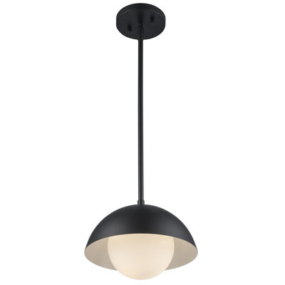 Luminaire suspendu en forme de dôme à 1 lumière Montana