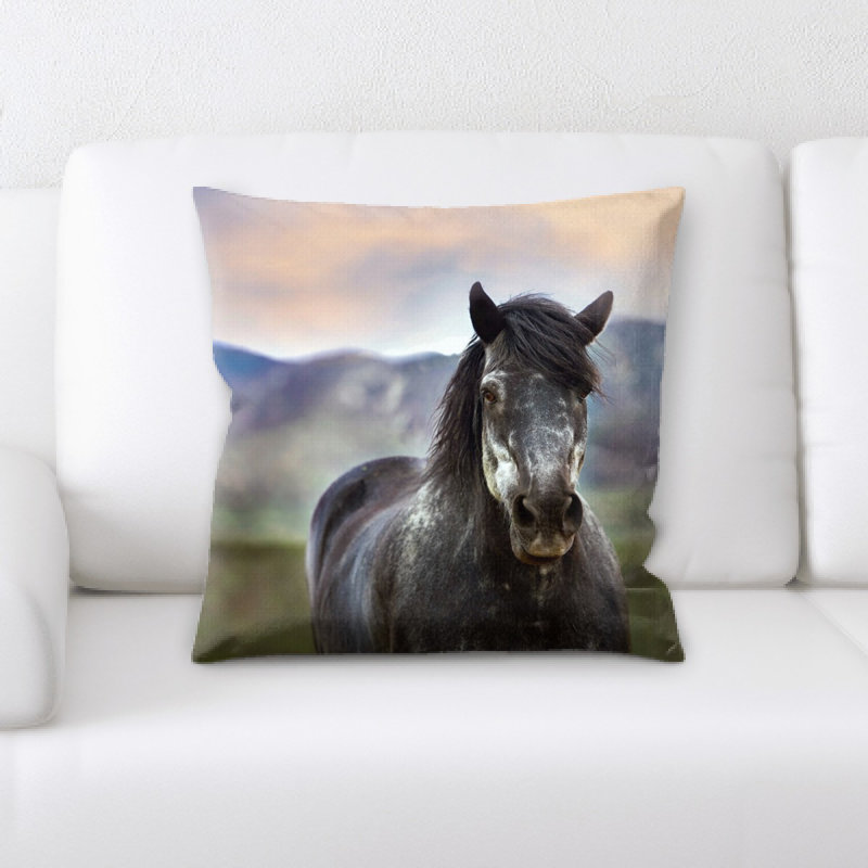 Microsuede Throw Pillow