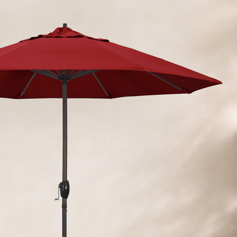Parasol 9 'Market Pacifica, Rouge - Pacifica