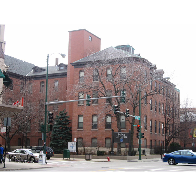 Université DePaul, Chicago, H 18 po x l 24 po