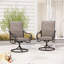 Alyah Swivel Patio Dining Armchair