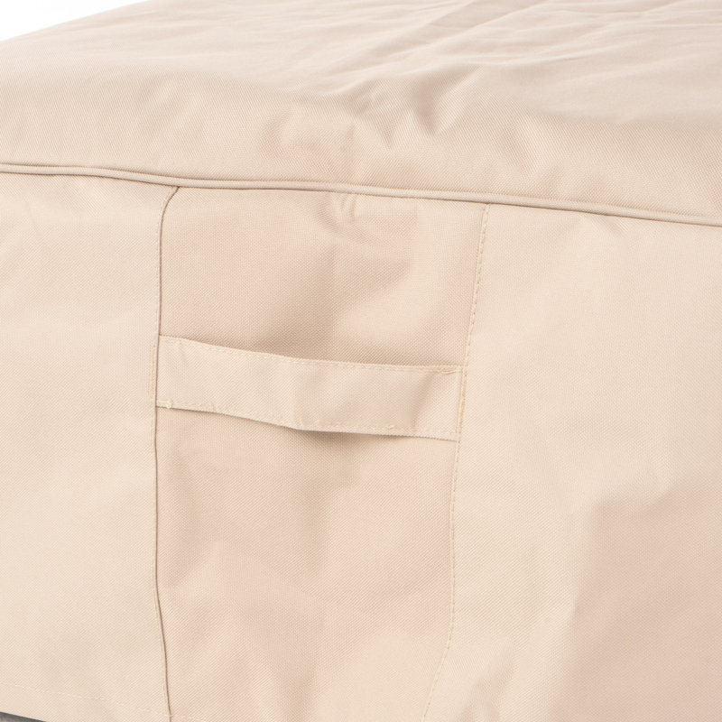Steve Outdoor Cover, 30" H x 72" W x 95" D, Beige