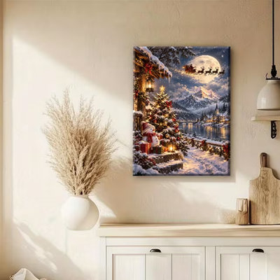 1 Piece Wrapped Canvas Wall Art